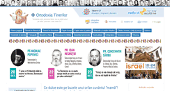 Desktop Screenshot of ortodoxiatinerilor.ro